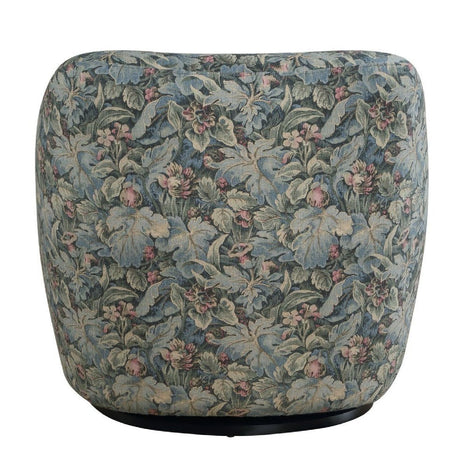 Floral Print Swivel Chair by Uttermost Ansel, alternate view 6