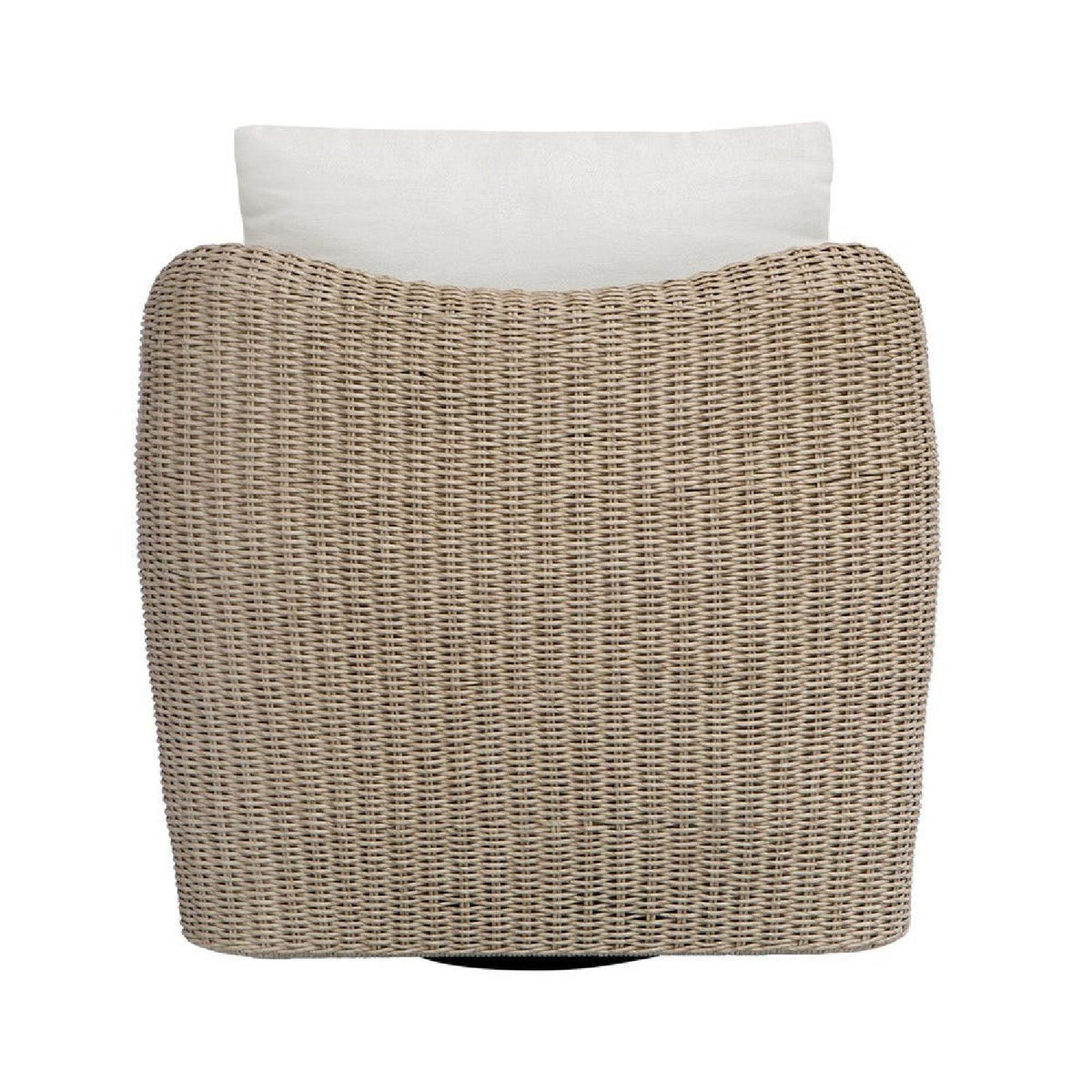 Beige Outdoor Swivel Lounge Chair by Uttermost Sunset, alternate view 6