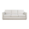 Cream Boucle Piped Sofa by Uttermost Lorien