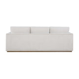 Cream Boucle Piped Sofa by Uttermost Lorien, alternate view 6