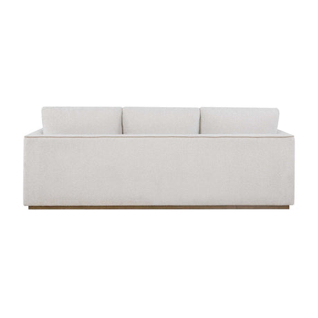 Cream Boucle Piped Sofa by Uttermost Lorien, alternate view 6