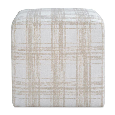 Modern European furniture - Chenille Cube Ottoman - www.oroa.com