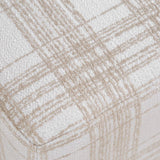 Modern European furniture - Chenille Cube Ottoman - www.oroa.com
