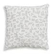 Modern European furniture - Cream Woven Outdoor Pillow - www.oroa.com