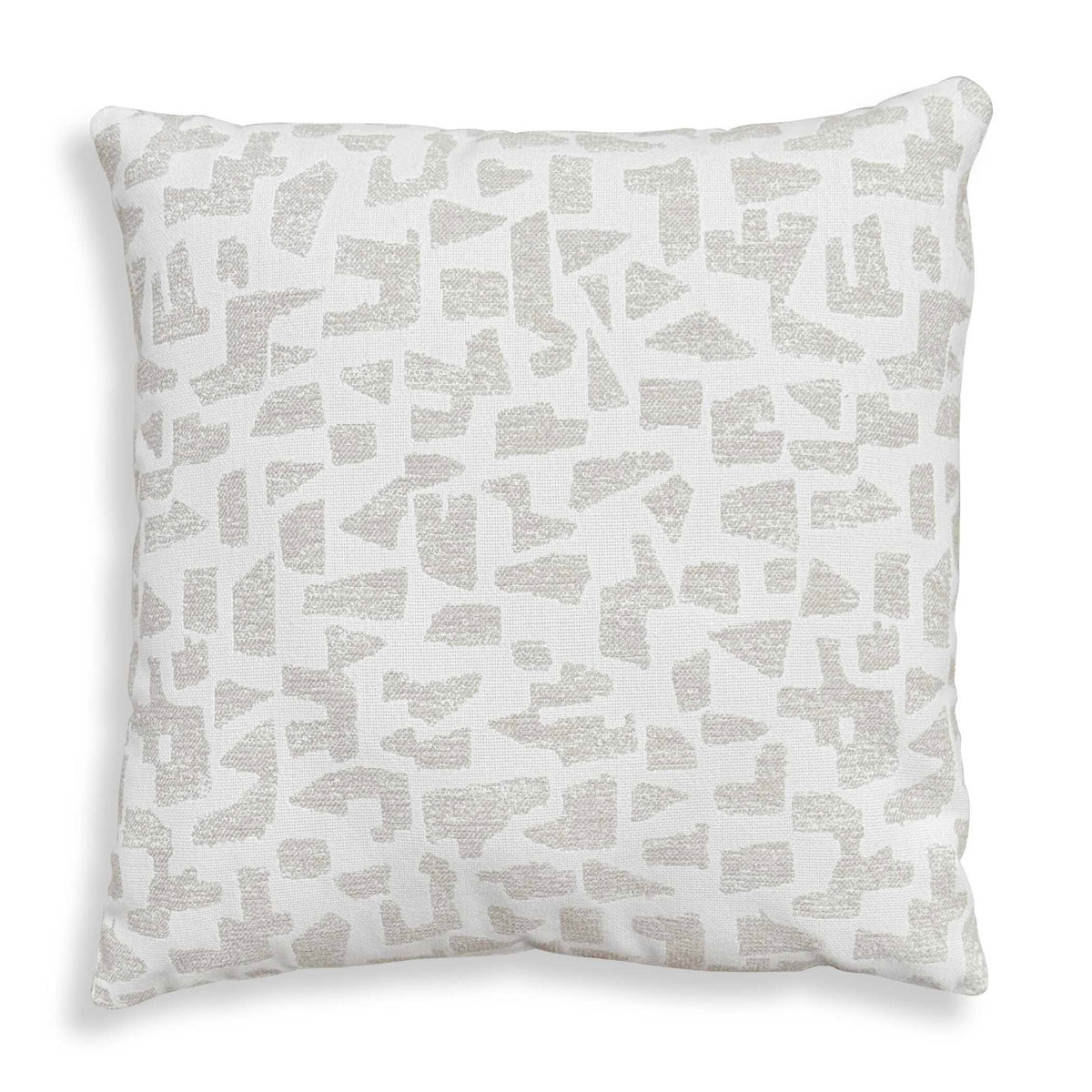Modern European furniture - Cream Woven Outdoor Pillow - www.oroa.com
