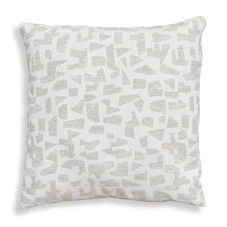 Modern European furniture - Cream Woven Outdoor Pillow - www.oroa.com