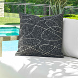Modern European furniture - Twisted Pattern Outdoor Pillow - www.oroa.com