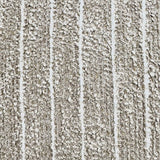 Modern European furniture - Cream Boucle Stripes Outdoor Pillow - www.oroa.com