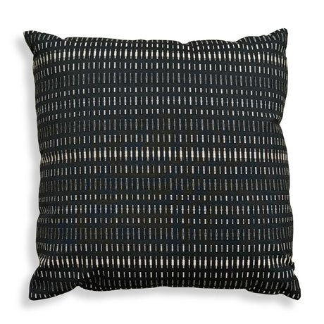Modern European furniture - Dark-Toned Stripes Outdoor Pillow - www.oroa.com