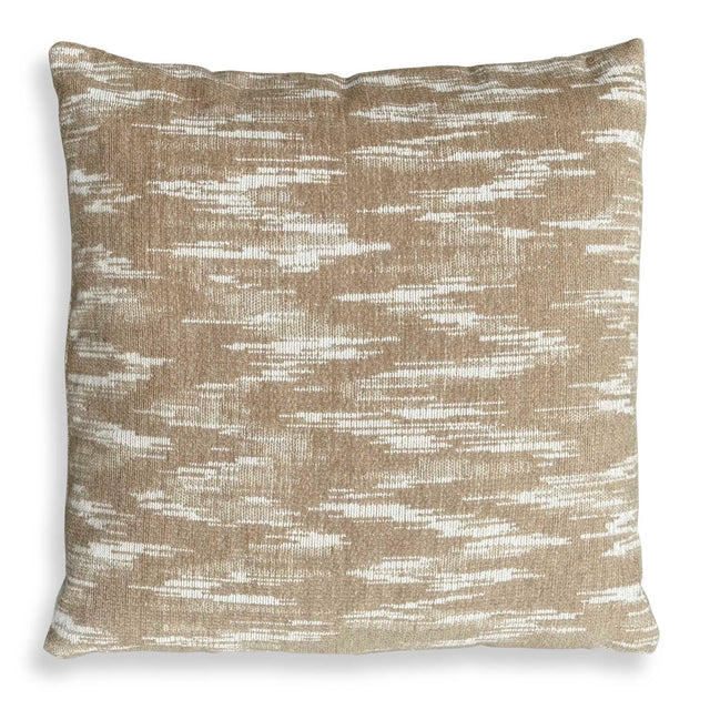Modern European furniture - Beige Chenille Outdoor Pillow - www.oroa.com