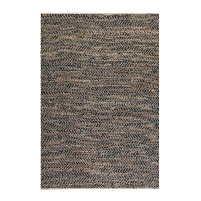 Modern European furniture - Leather & Hemp Rug - www.oroa.com