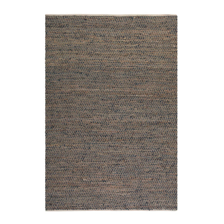 Modern European furniture - Leather & Hemp Rug - www.oroa.com