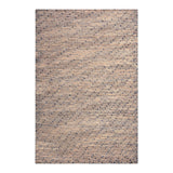 Modern European furniture - Blue Wool & Hemp Rug - www.oroa.com