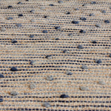 Modern European furniture - Blue Wool & Hemp Rug - www.oroa.com