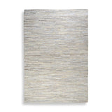 Modern European furniture - Handwoven Hemp & Leather Rug - www.oroa.com