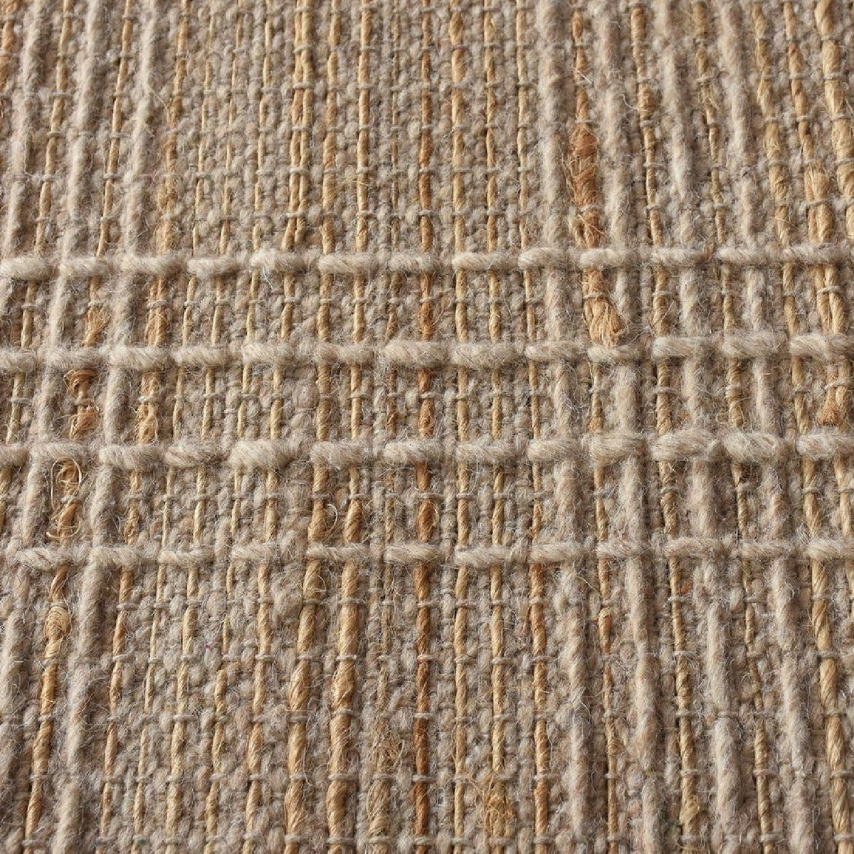 Modern European furniture - Beige Wool & Jute Rug - www.oroa.com