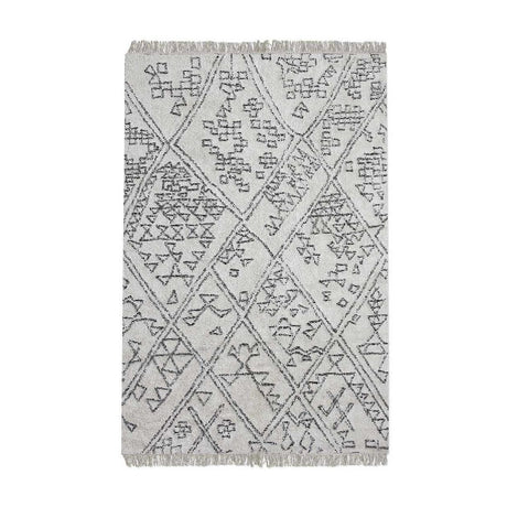 Cream Cotton Patterned Rug | Uttermost Campo -www.oroa.com