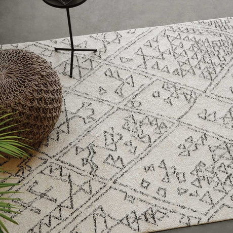 Cream Cotton Patterned Rug | Uttermost Campo -www.oroa.com