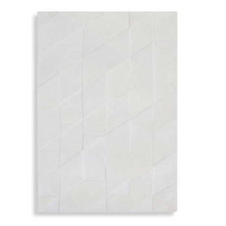 Modern European furniture - Geometric Pattern Tufted Rug 6' x 9' - www.oroa.com