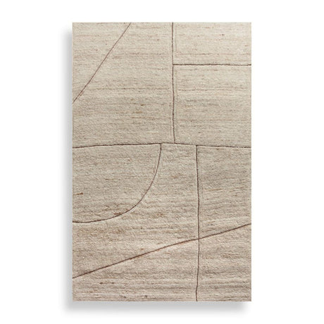 Beige Cutout Wool Rug | Uttermost Kenyan - www.oroa.com