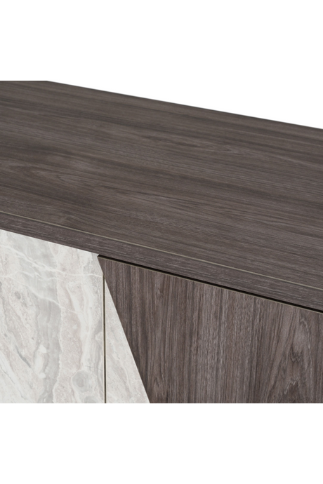 Gray Elm 4-Door Sideboard | OROA Modern Cairo | Oroa.com