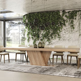 Walnut Caracalla Extendable Dining Table | OROA Modern Victoria