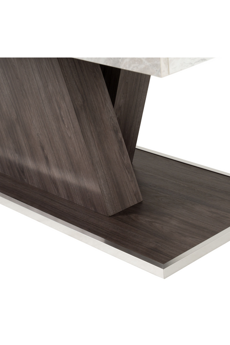 Pecan Elm Extendable Dining Table | OROA Modern Cairo | Oroa.com