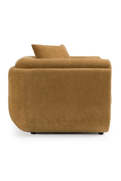 Orange Fabric Lounge Chair | OROA Modern Tiene | Oroa.com