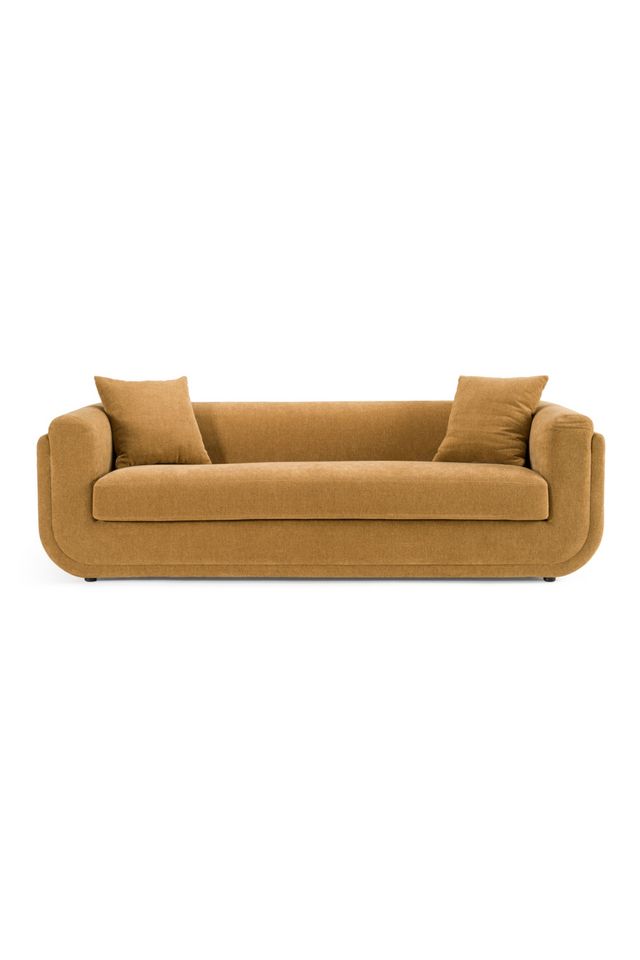 Orange Fabric Sofa | OROA Modern Tiene | Oroa.com