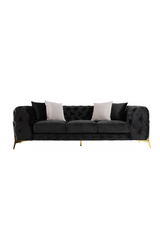 Button-Tufted Velvet Sofa | OROA Modern Clarice | Oroa.com