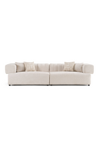 Square-Armed 2-Piece Sofa | OROA Modern Moreno | Oroa.com
