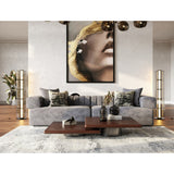 Square-Armed 2-Piece Sofa | OROA Modern Moreno