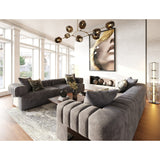 Square-Armed 2-Piece Sofa | OROA Modern Moreno