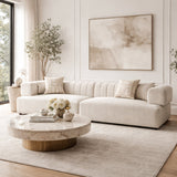 Square-Armed 2-Piece Sofa | OROA Modern Moreno