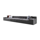 Gray Tufted Sofa | OROA Modern Rhonda