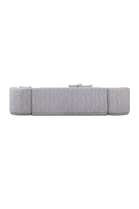 Gray 4-Seater Sofa with Swirling Chairs | OROA Modern Beau | Oroa.com
