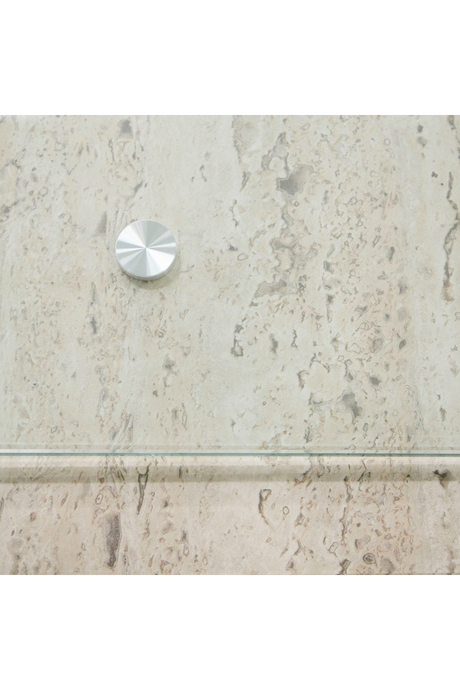 Travertine Reversible Desk | OROA Modern Roma | Oroa.com