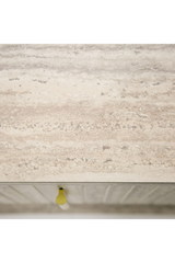 Travertine Inspired 1-Drawer Nightstand | OROA Modern Roma | Oroa.com