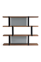 Wooden 4-Shelf Bookcase | OROA Modern Brewer | Oroa.com