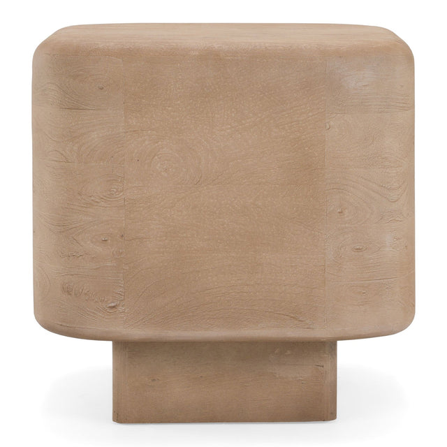 Modern European furniture - Solid Mango Wood End Table - www.oroa.com