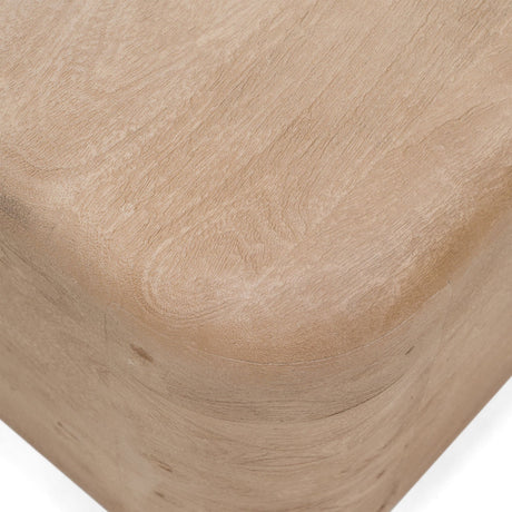 Modern European furniture - Solid Mango Wood End Table - www.oroa.com