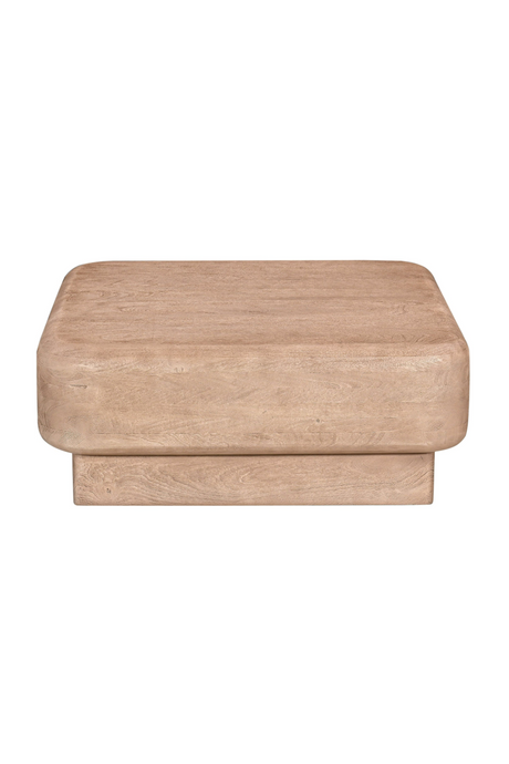 Natural Mango Wood Coffee Table | OROA Modern Bruno | Oroa.com