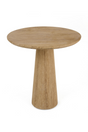 Travertine Round Dining Table | OROA Modern Velma | Oroa.com