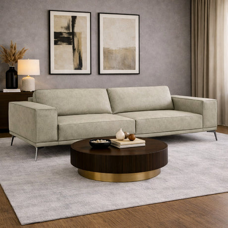Italian Leather Sofa | OROA Modern Lamod