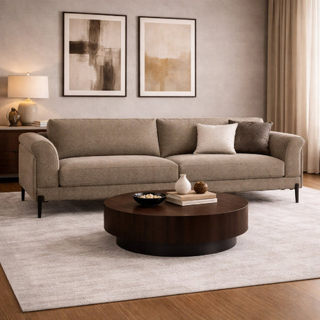 Beige Fabric Sofa | OROA Modern Hello