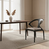 Black Ash Dining Chair | OROA Modern Campbell