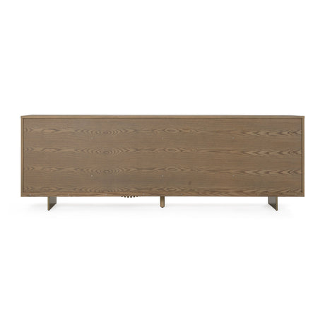 Wooden Wavy-Fluted Sideboard | OROA Modern Pangea