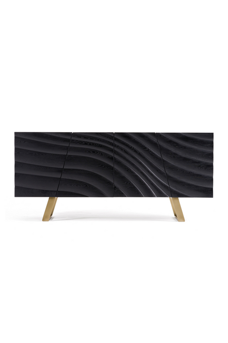 Wave Patterned Ash Sideboard | OROA Modern Finley | Oroa.com