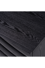 Wave Patterned Ash Sideboard | OROA Modern Finley | Oroa.com