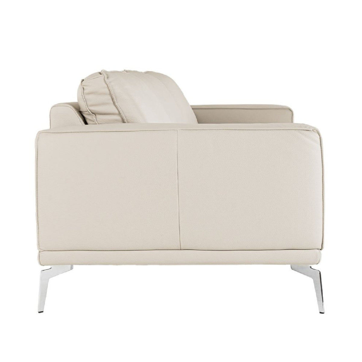 Gray Italian Leather Sofa | OROA Modern Soho